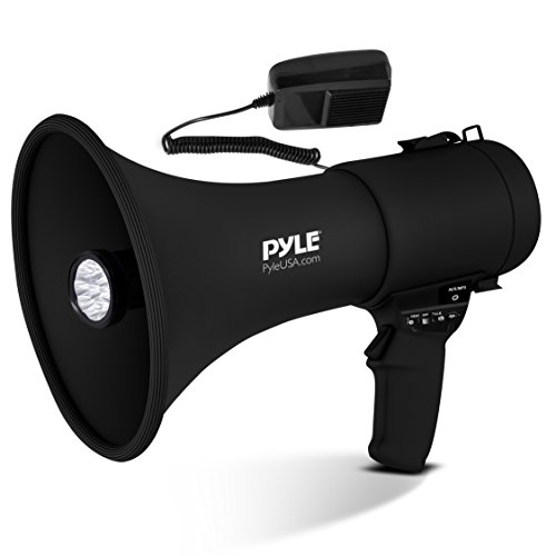 Pyle Megaphone Speaker with Built-in Rechargeable