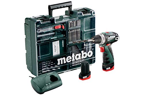 metabo 600080880 Akku-Bohrschrauber klein PowerMaxx BS
