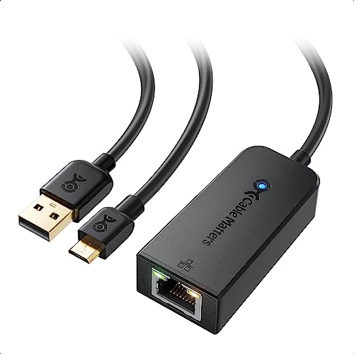 Cable Matters 480Mbps Micro USB Ethernet Adapter