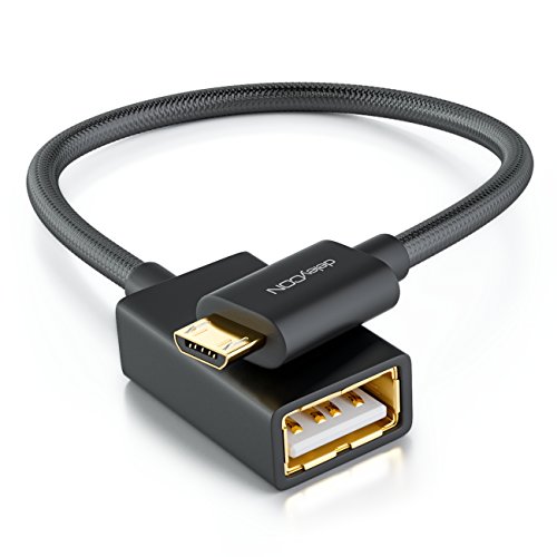 deleyCON 0,1m USB 2.0 OTG Adapter