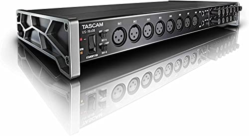 Tascam US-16x08 – USB-Audio-/MIDI-Interface (16 Eingänge / 8 Ausgänge)