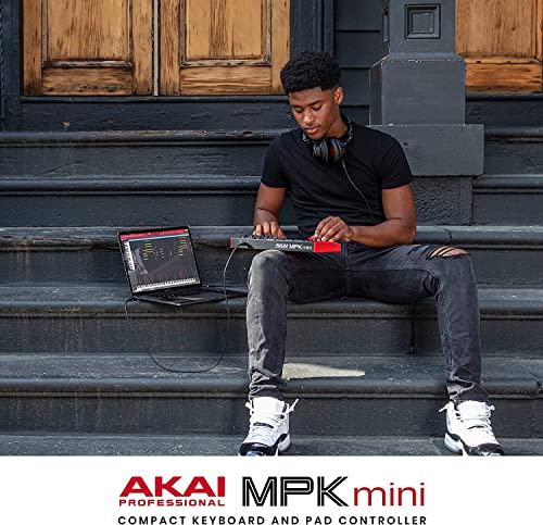 MIDI Keyboard Controller im Bild: AKAI Professional MPK Mini MK3 – 25-T...
