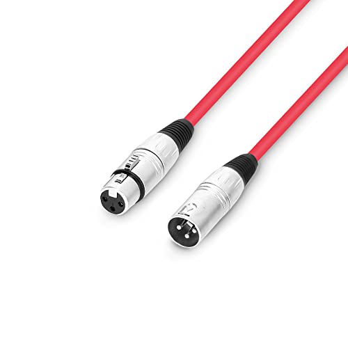Adam Hall Cables 3 STAR MMF 0100 RED