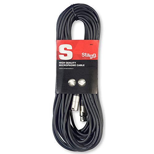 Stagg SMC10 Mikrofon-Kabel (10m, XLR-Buchse-auf-XLR-Stecker)
