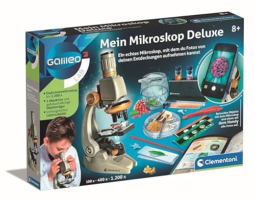 Clementoni Galileo Lab Mein Mikroskop Deluxe
