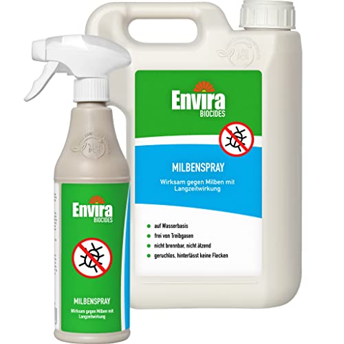 Envira Anti Milben-Spray 500 ml + 2 Liter