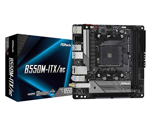 ASRock B550M-ITX/AC Mainboard mit AMD AM4 RyzenTM