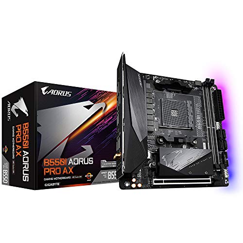 Gigabyte B550I AORUS PRO AX Motherboard for AMD AM4 CPUs