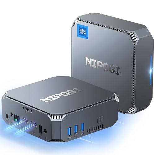 NiPoGi Mini PC 1024GB(1TB) M.2 SSD