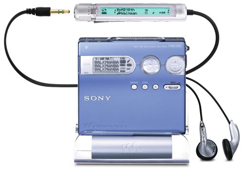 Sony MZ-N910/l MiniDisc Rekorder blau