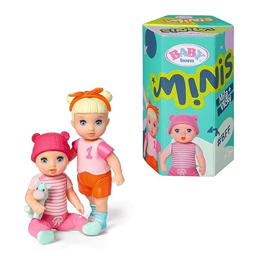 BABY Born Minis Doppelpack mit Minis-Puppen Vicky