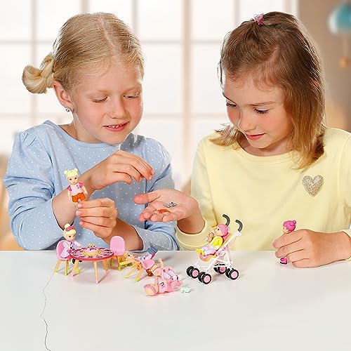 Minipuppen im Bild: BABY Born Minis Kinderwagen-Spielset mit Minis