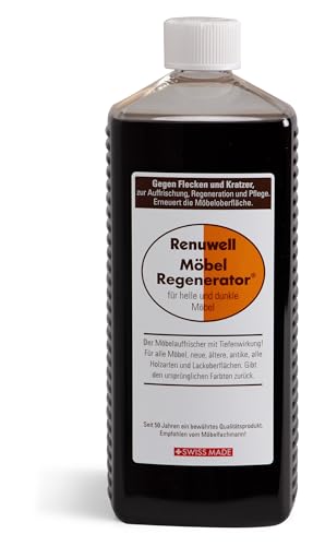 Renuwell Möbel Regenerator® Pflege Politur für helle/dunkle