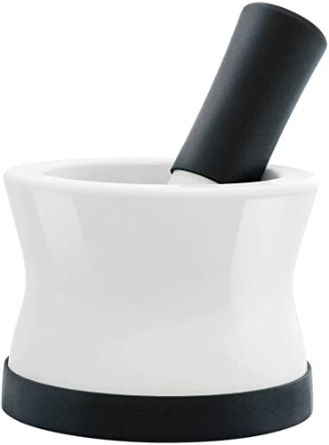 Cooler Kitchen EZ-Grip Mörser mit Stößel aus Keramik und Silikon