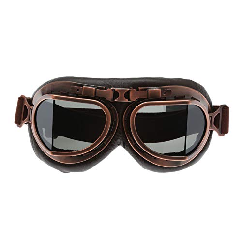 MUXSAM 1Stück Schutzbrillen Sonnenbrille Vintage Motorradbrille