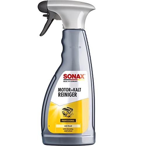 SONAX Motor+KaltReiniger (500 ml) beseitigt alle Öl-
