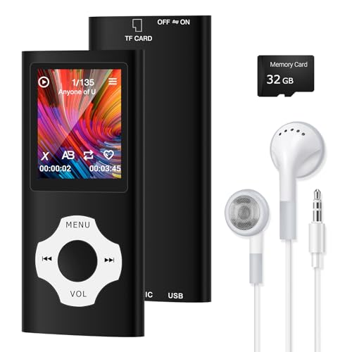 FDKene MP3-Player/MP4-Player mit Bluetooth 5.2