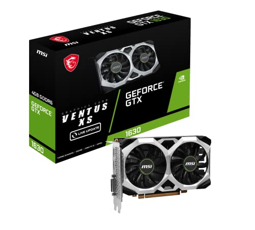 MSI GeForce GTX 1630 Ventus XS 4G OC Grafikkarte (V809-4215R)