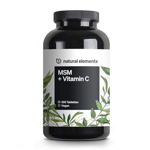 natural elements MSM 2000mg + natürliches Vitamin