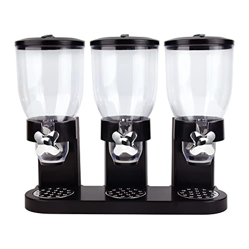 Sinceroduct Triple Food Dispenser Cereal Containers