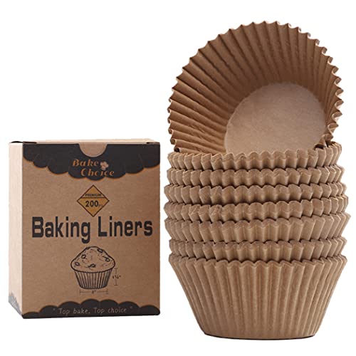 Bake Choice Antihaft] 200 Stück Standard muffinförmchen papier zum Backen