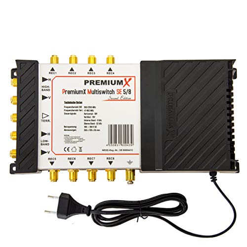 PremiumX PMSE 5-8 Multischalter