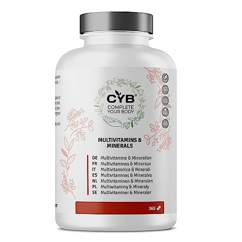 CYB Complete your Body Multivitamin & Mineralien Tabletten Hochdosiert