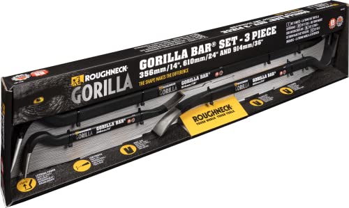 Roughneck Gorilla Bar Set 14in 24in and 36in (64-401)