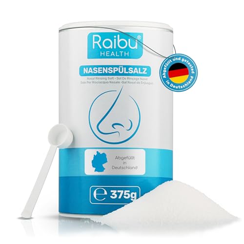 RAIBU Nasenspülsalz für Nasendusche 150 Portionen