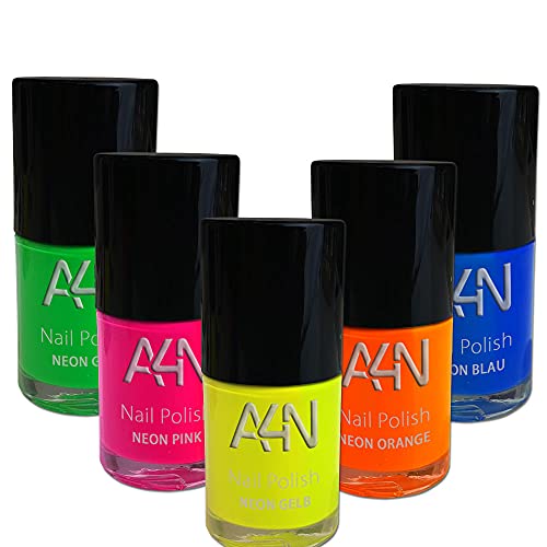 & leuchtende - Tipps Trendige Farben für Nagellack StrawPoll - Neon Nägel