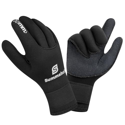 Summshall Neoprenhandschuhe 3mm Neopren Handschuhe für Damen