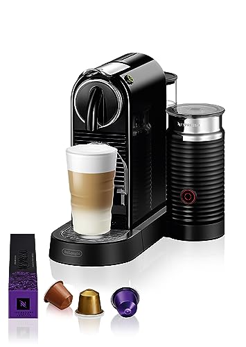 Nespresso De'Longhi EN267.BAE Citiz Kaffeemaschine mit Milchaufschäumer