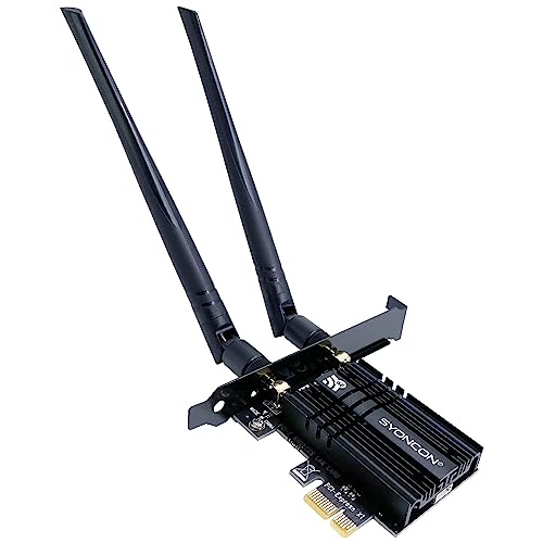 SYONCON WiFi 6E AXE5400 PCIe WLAN (SC-AXE5400)