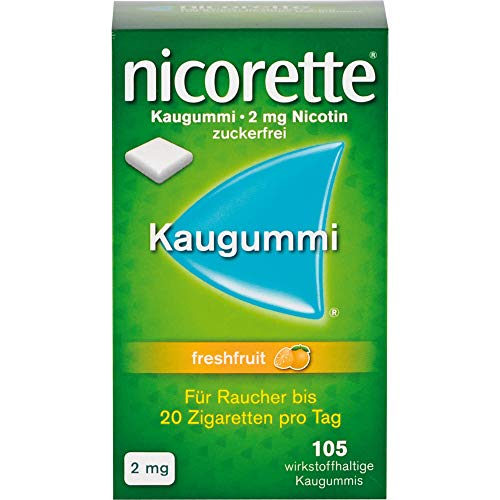 JNHCD NICORETTE 2 mg freshfruit Kaugummi 105 St