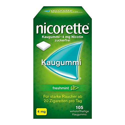 Nicorette Kaugummi 4mg freshmint – Nikotinkaugummi