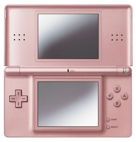 Nintendo DS Lite Konsole Metallic Rose