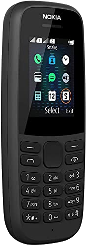 unlocked Nokia 105 Dual-SIM (2019) schwarz entsperrt