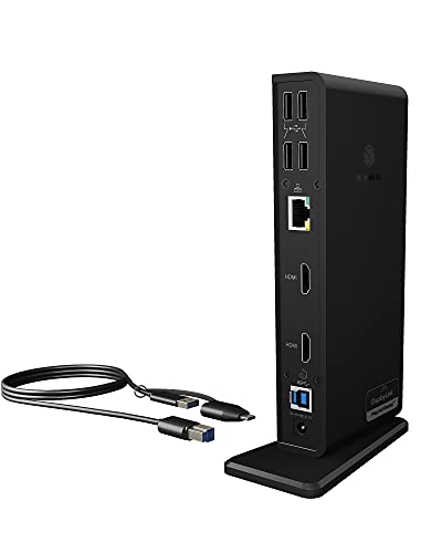 ICY BOX USB-C Docking Station (11-in-1) für 2 Monitore