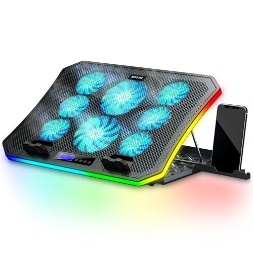 MOOJAY Laptop Kühler RGB Gaming Notebook