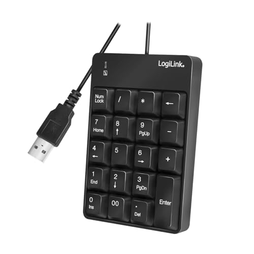 Logilink ID0184 Numerische Zusatztastatur mit USB