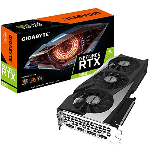 Gigabyte NVIDIA GeForce RTX 3060 GAMING OC V2 Graphics Card (GV-N3060GAMING OC-12GD V2)