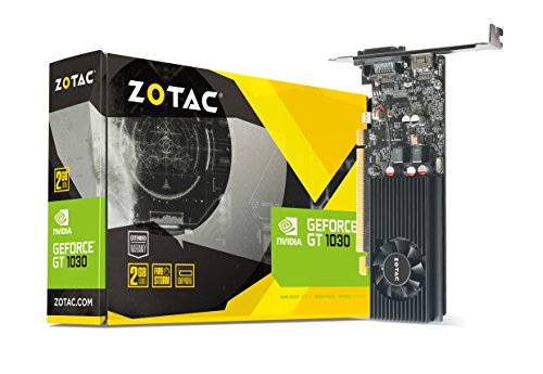NVIDIA-Grafikkarten unserer Wahl: Zotac GeForce GT 1030 Grafikkarte