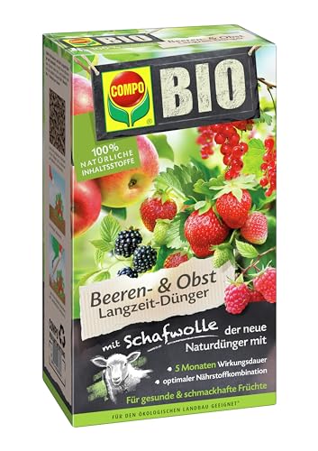 Compo BIO Beeren Langzeit-Dünger für alle Beerenpflanzen