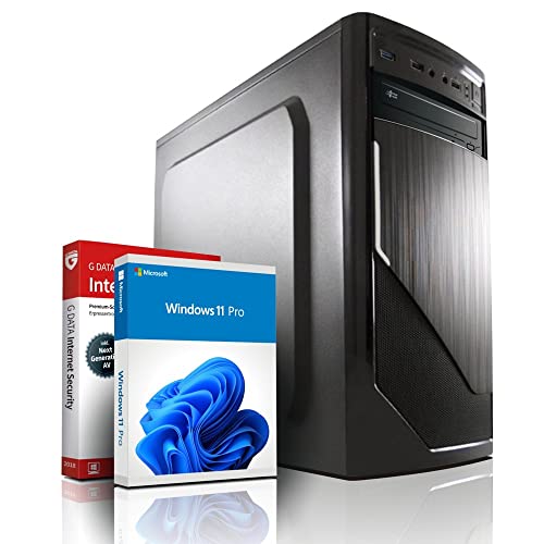 Office PC unserer Wahl: shinobee Silent PC SSD Computer Intel Core i5® 4590S