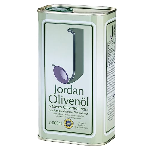 Olivenöl unserer Wahl: Jordan Olivenöl Natives Olivenöl extra (1 l)