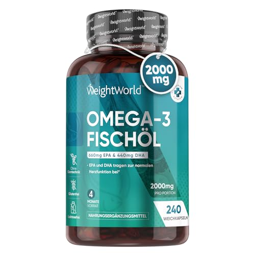 WeightWorld Omega 3 Kapseln