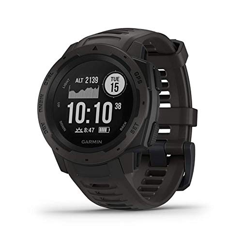 Garmin Instinct - wasserdichte GPS-Smartwatch mit Sport-