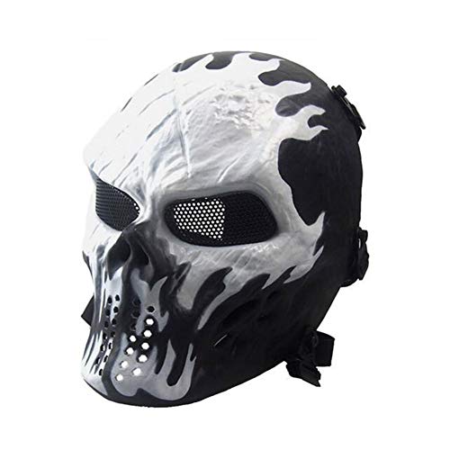 ATAIRSOFT Taktische Airsoft Paintball Skelett Schädel Maske