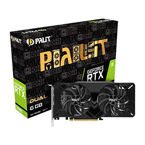 Palit GeForce RTX 2060 Dual - 6GB GDDR6 Grafikkarte