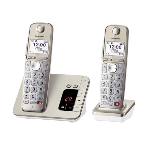 Panasonic KX-TGE262GN Schnurlostelefon mit Anrufbeantworter